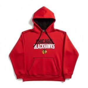 NHL Men’s Red Chicago Blackhawks Hoodie size XL